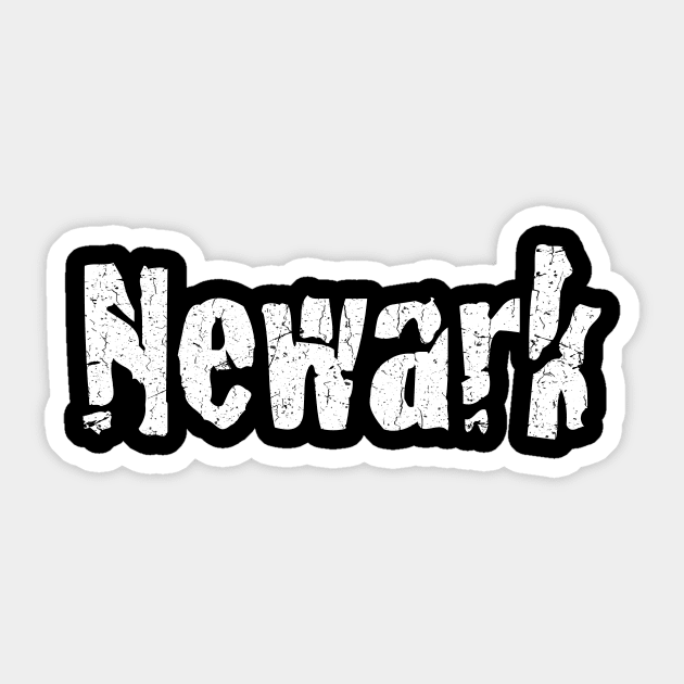 Newark Sticker by TheAllGoodCompany